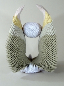 Phoenix - Contemporary Paper Sculptures by Francene Levinson